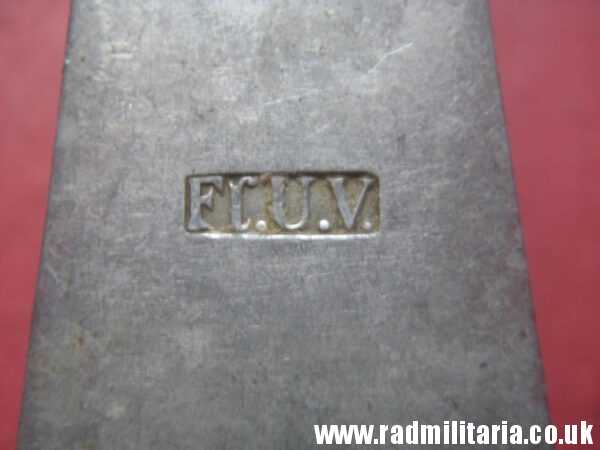 & WW2 genuine German Luftwaffe SPOON - LARGE SIZE marked: FL.U.V.  F.B.M.T.39 - v. good used condition. - Image 15