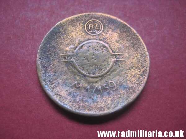 & WW2 original German NSDAP enamel membership BADGE marked: RZM M1/159 poor condition. - Image 18