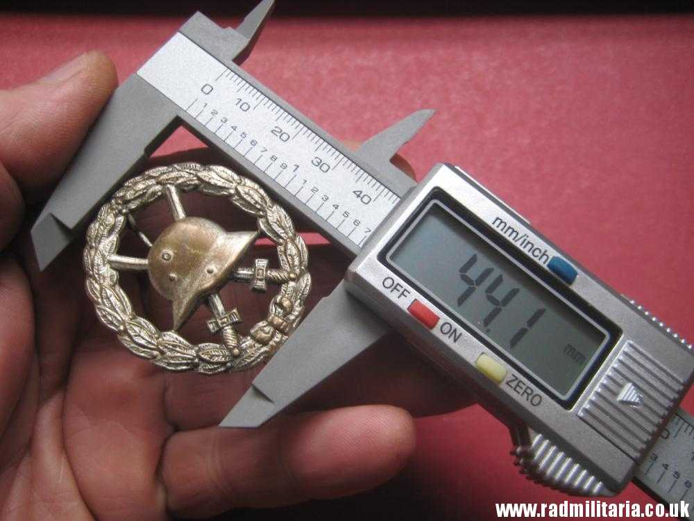 & genuine WW1 German WOUND BADGE silver Class - CUT OUT pattern. - Image 16