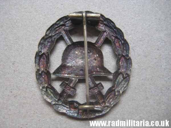 & genuine WW1 German WOUND BADGE silver Class - CUT OUT pattern. - Image 18