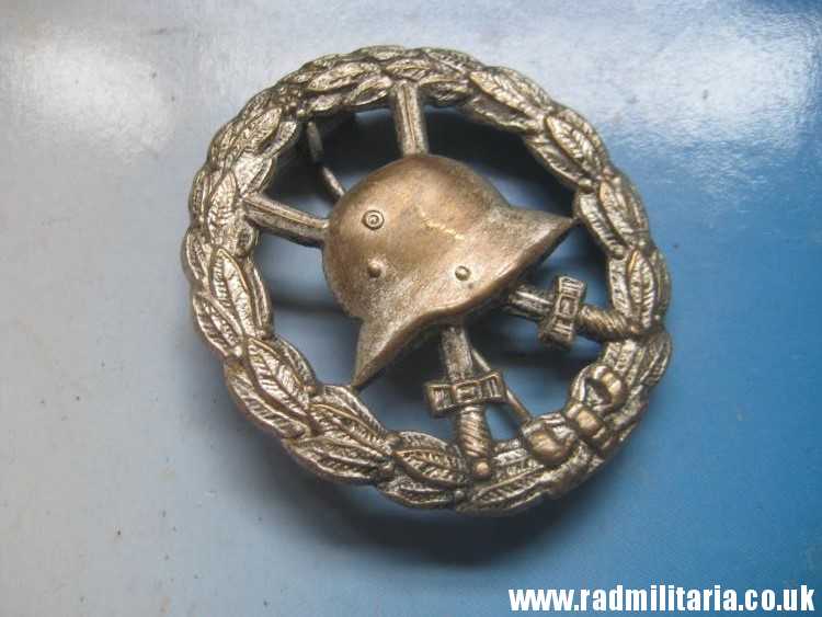 & genuine WW1 German WOUND BADGE silver Class - CUT OUT pattern. - Image 22