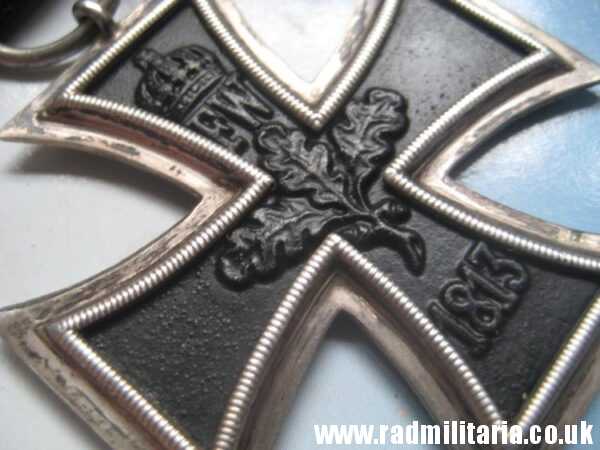 & original WW1 German IRON CROSS 2nd class in good condition with maker marks - genuine !! - Image 24