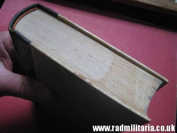 & genuine German BOOK - Adolf Hitler MEIN KAMPF Munchen 1939 - edition of the book in German. - Image 11