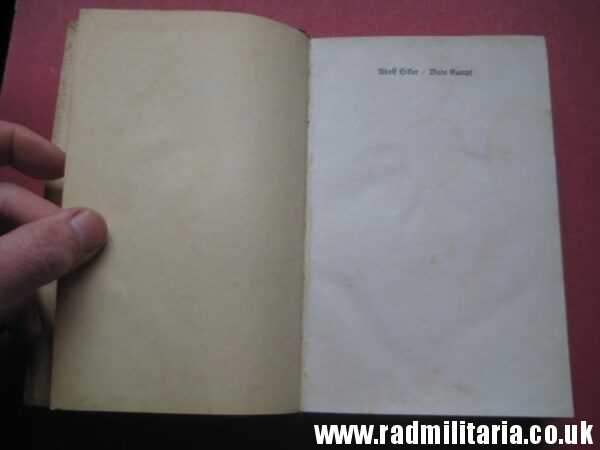 & genuine German BOOK - Adolf Hitler MEIN KAMPF Munchen 1939 - edition of the book in German. - Image 13