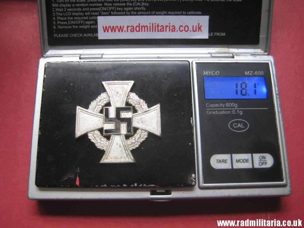 & WW2 German FAITHFUL SERVICE DECORATION - FUR TREUE DIENSTE, metal detecting find (no.3) - Image 11