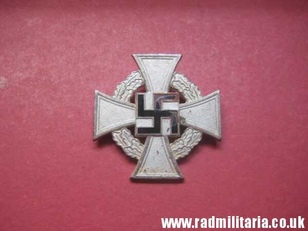 & WW2 German FAITHFUL SERVICE DECORATION - FUR TREUE DIENSTE, metal detecting find (no.4) - Image 10