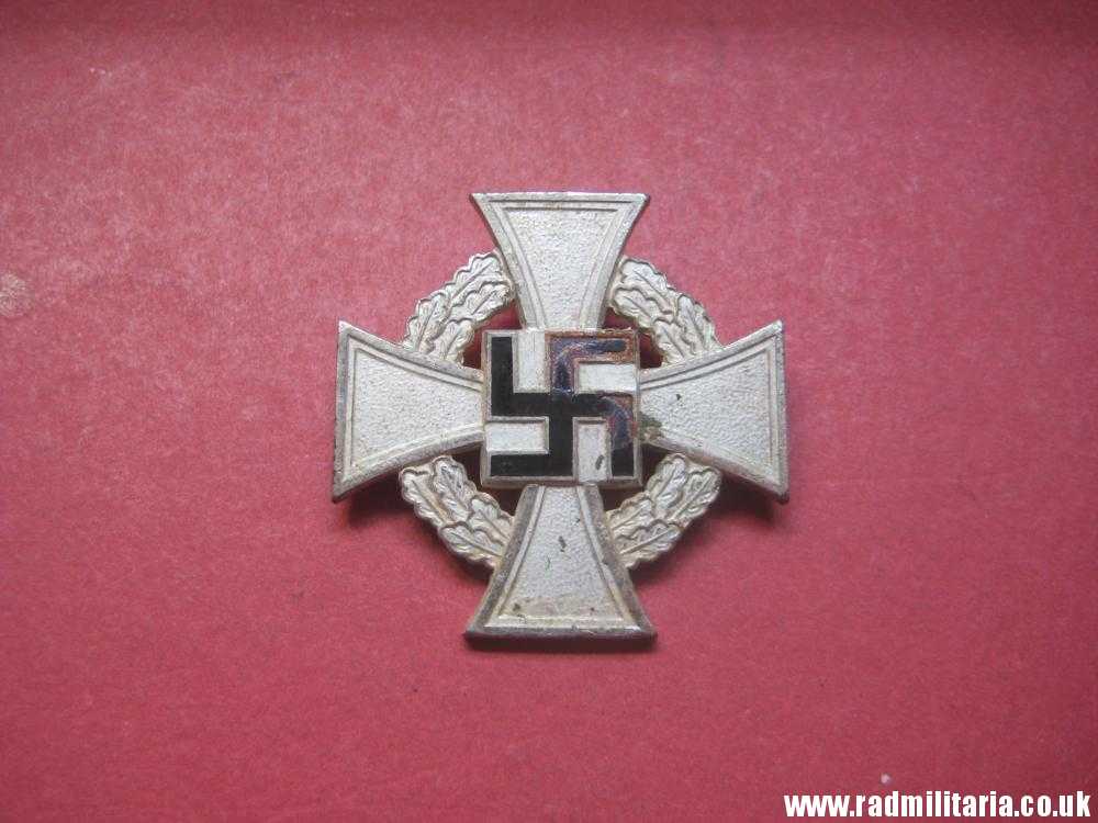 & WW2 German FAITHFUL SERVICE DECORATION - FUR TREUE DIENSTE, metal detecting find (no.4) - Image 10