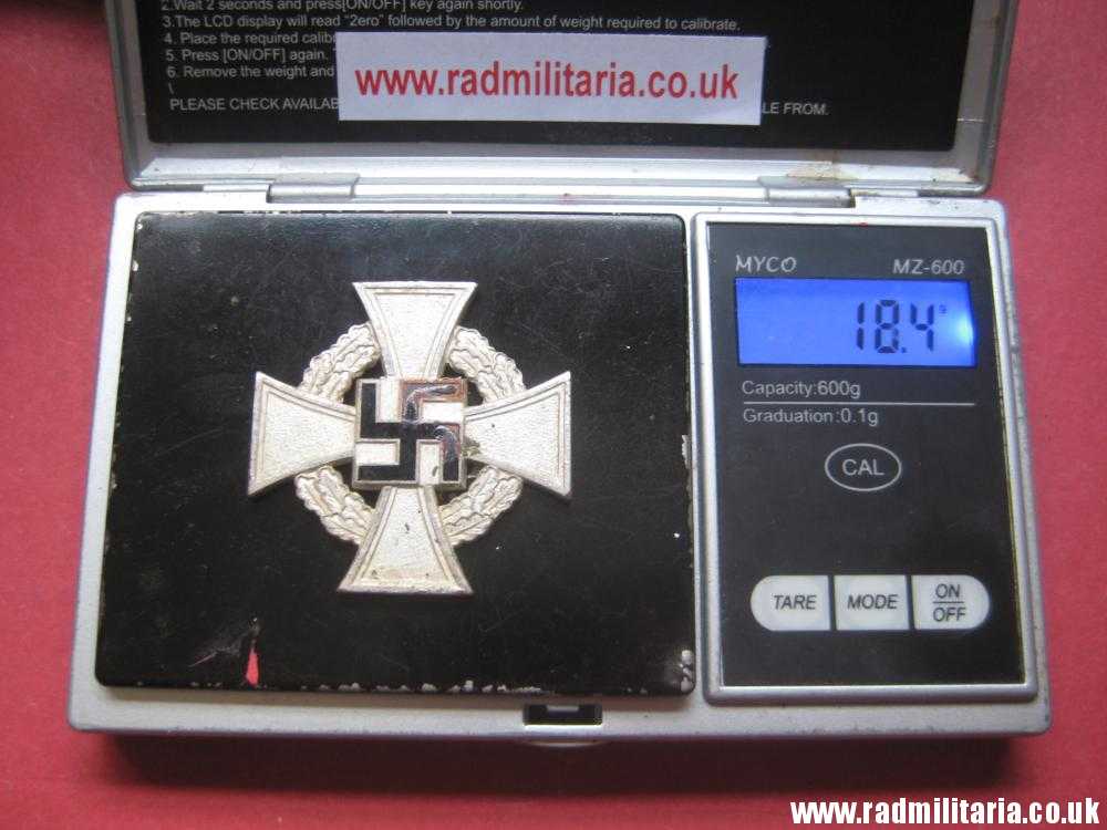 & WW2 German FAITHFUL SERVICE DECORATION - FUR TREUE DIENSTE, metal detecting find (no.4) - Image 9