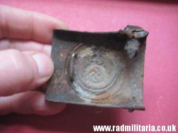 & WW2 German SA BELT BUCKLE - battlefield relic, metal detecting find. Genuine !!! - Image 4