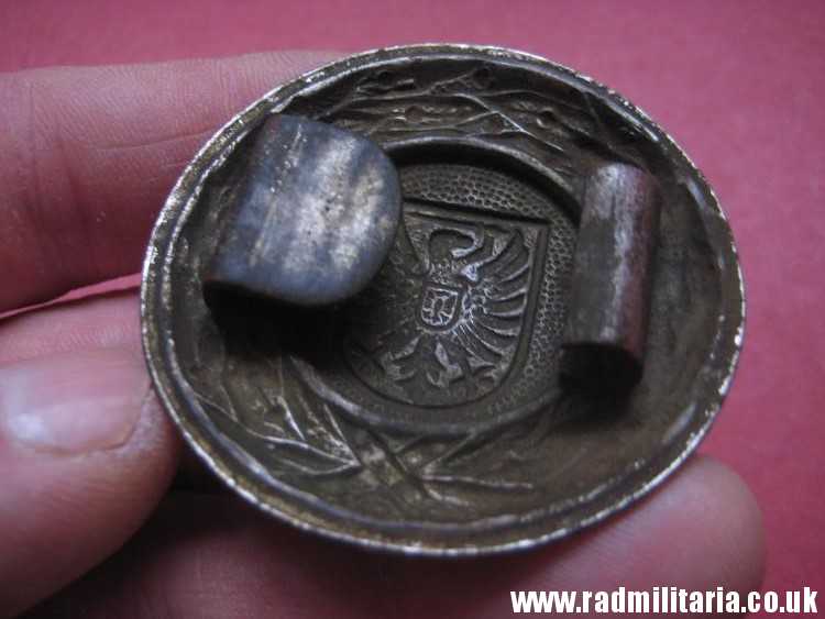 & WW1 or WW2 unknown German BELT BUCKLE poor condition - metal detecting find. - Image 12