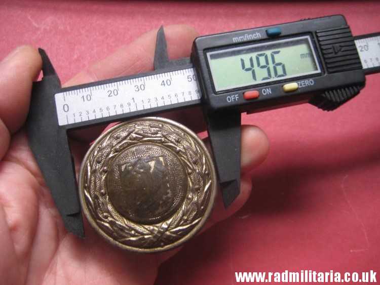 & WW1 or WW2 unknown German BELT BUCKLE poor condition - metal detecting find.