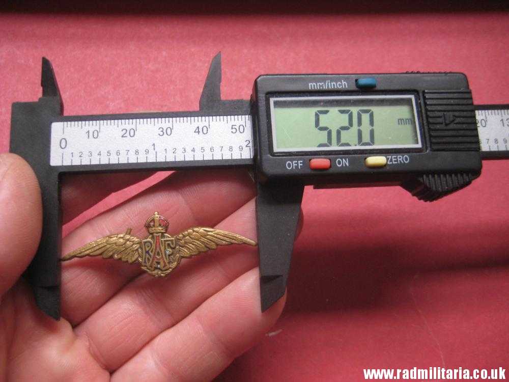 & original WW2 Royal Air Force RAF small BADGE sweetheart broche - genuine ! - Image 9