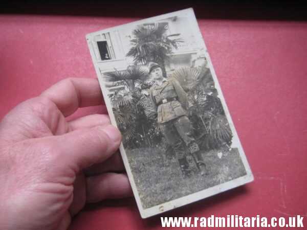 & original WW2 Africa Corps AFRIKAKORPS soldier's PHOTO.