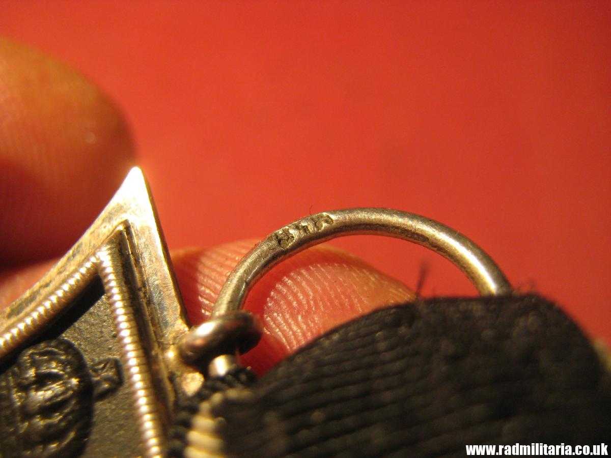 & original WW1 German IRON CROSS 2nd class in good condition with maker marks - genuine !! - Image 43