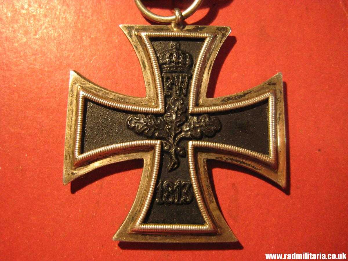 & original WW1 German IRON CROSS 2nd class in good condition with maker marks - genuine !! - Image 59