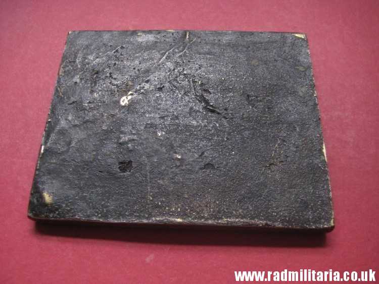 & WW2 original old British metal PLAQUE - SOUVENIER of AFRICAN VICTORY 1942 1943, rare. - Image 3