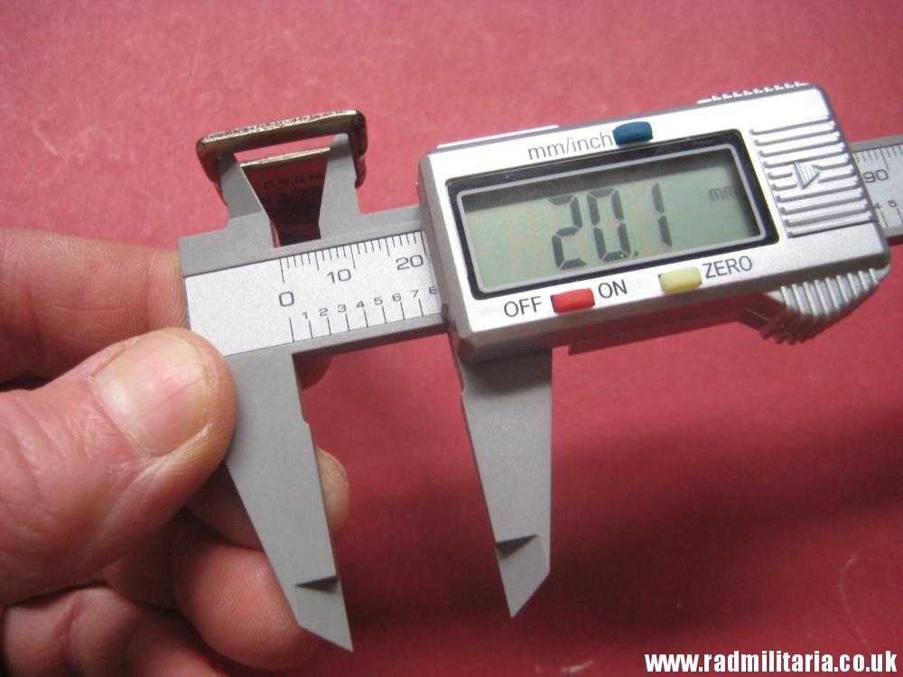 & WW2 original German HitlerYouth 20mm CARBINE HOOK (HJ, DJ) maker marks: RZM M5/28c - Image 12