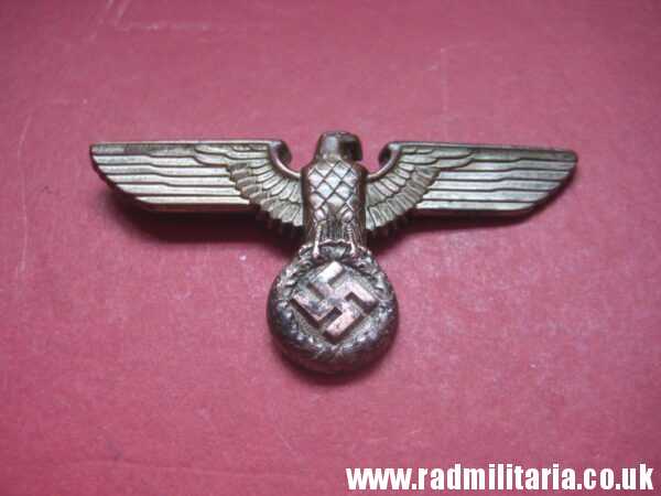 & WW2 Nazi German NSDAP eagle BADGE - Cap Badge, marked: RZM /72 good condition. - Image 3