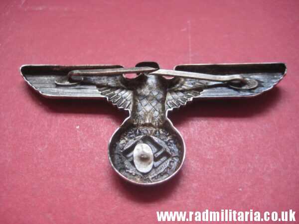 & WW2 Nazi German NSDAP eagle BADGE - Cap Badge, marked: RZM /72 good condition. - Image 5