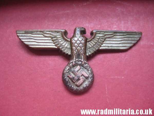 & WW2 Nazi German NSDAP eagle BADGE - Cap Badge, marked: RZM /72 good condition. - Image 6