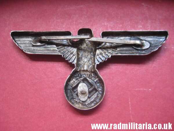 & WW2 Nazi German NSDAP eagle BADGE - Cap Badge, marked: RZM /72 good condition. - Image 7