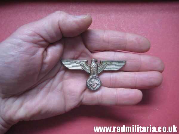 & WW2 Nazi German NSDAP eagle BADGE - Cap Badge, marked: RZM /72 good condition. - Image 8