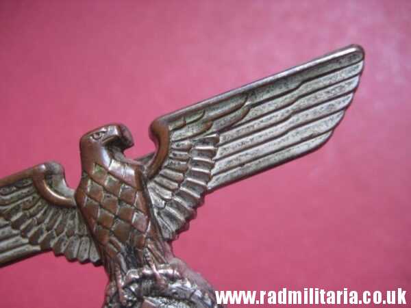 & WW2 Nazi German NSDAP eagle BADGE - Cap Badge, marked: RZM /72 good condition. - Image 17