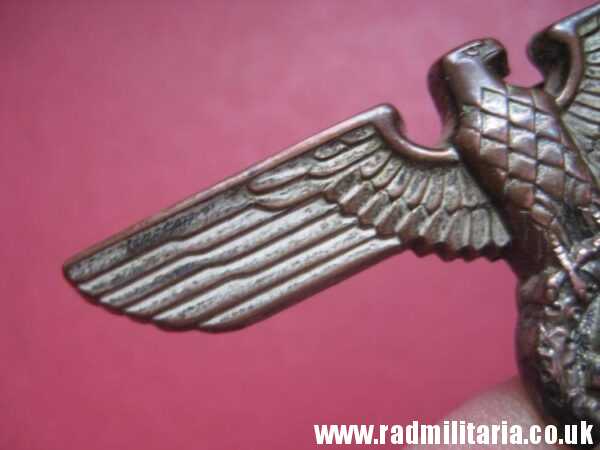 & WW2 Nazi German NSDAP eagle BADGE - Cap Badge, marked: RZM /72 good condition. - Image 18