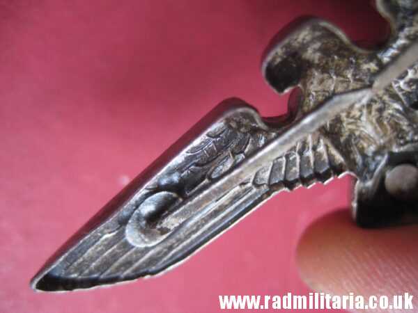 & WW2 Nazi German NSDAP eagle BADGE - Cap Badge, marked: RZM /72 good condition. - Image 21