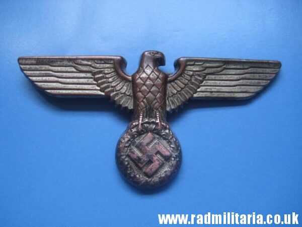 & WW2 Nazi German NSDAP eagle BADGE - Cap Badge, marked: RZM /72 good condition. - Image 22