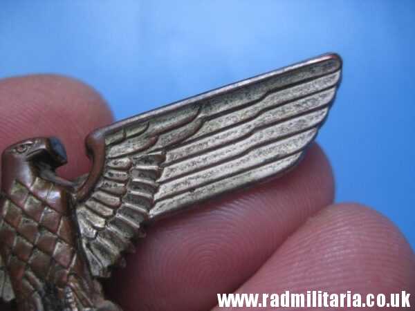 & WW2 Nazi German NSDAP eagle BADGE - Cap Badge, marked: RZM /72 good condition. - Image 27