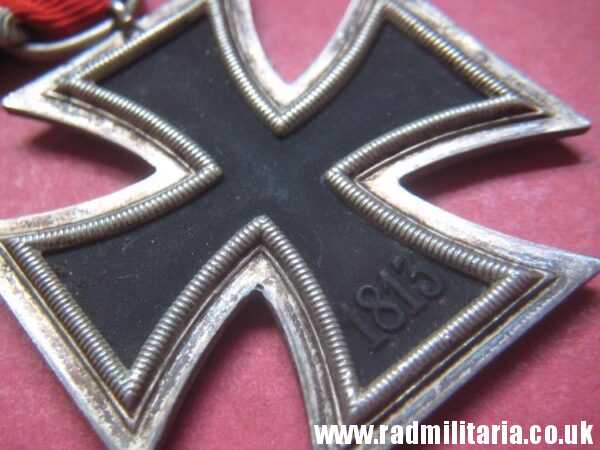 & original WW2 German IRON CROSS 2nd class in very good condition, marked "25" - 100% genuine ! - Image 20