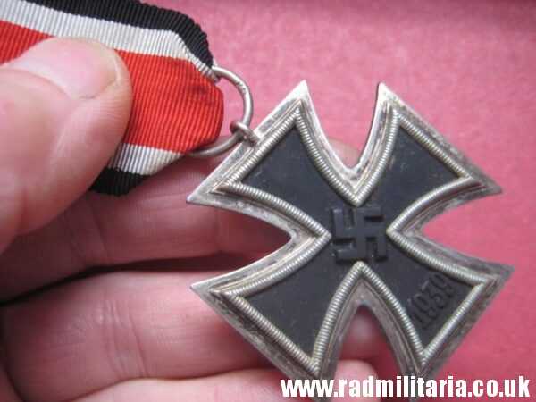 & original WW2 German IRON CROSS 2nd class in very good condition, marked "25" - 100% genuine ! - Image 24