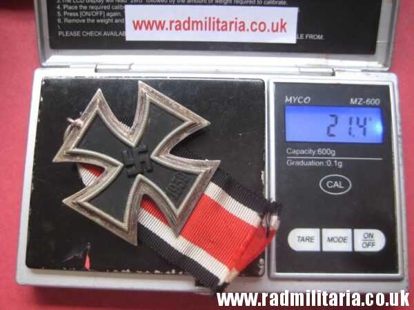 & original WW2 German IRON CROSS 2nd class in very good condition, marked "25" - 100% genuine ! - Image 28