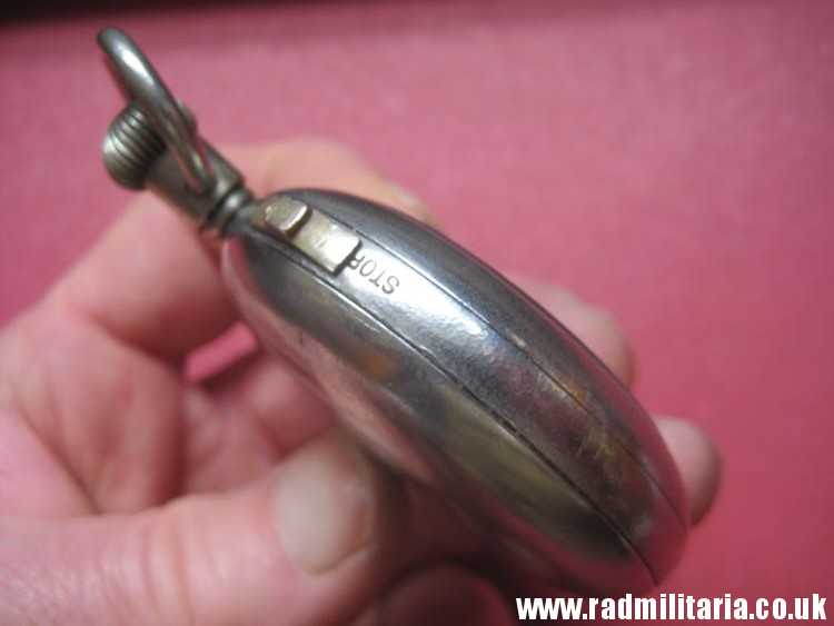 & WW1 British military STOPWATCH in working order MARK II S. Alexander & Son 1917. - Image 4