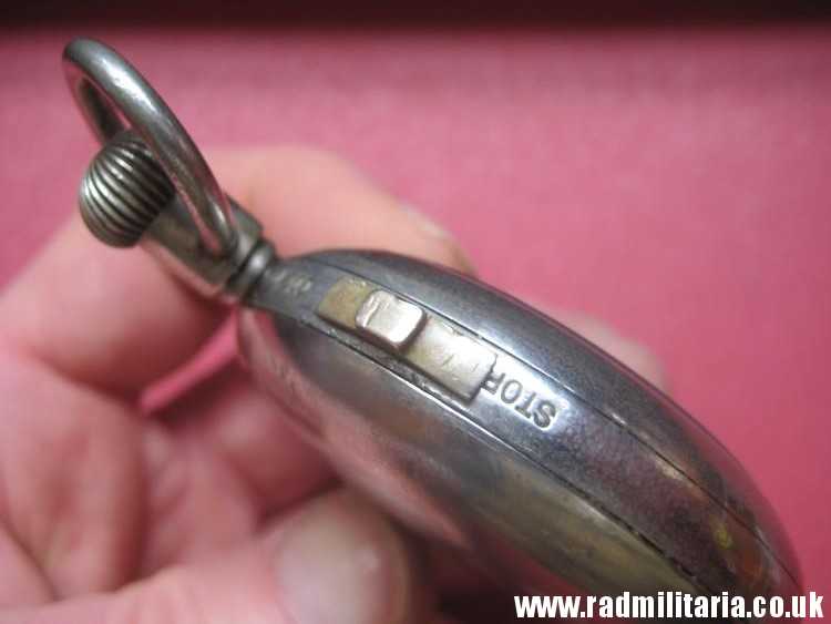 & WW1 British military STOPWATCH in working order MARK II S. Alexander & Son 1917. - Image 5