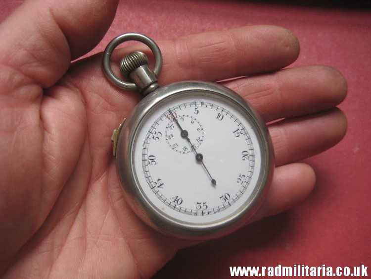 & WW1 British military STOPWATCH in working order MARK II S. Alexander & Son 1917. - Image 21