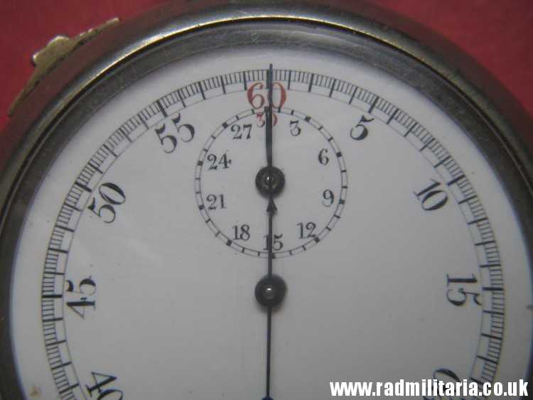 & WW1 British military STOPWATCH in working order MARK II S. Alexander & Son 1917. - Image 12