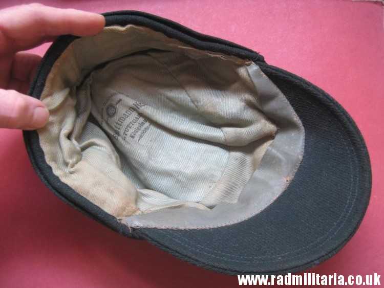 & WW2 original German Hitler Youth HJ CAP with original enamel badge RZM M1/101 - HitlerJugend, as found ! - Image 4