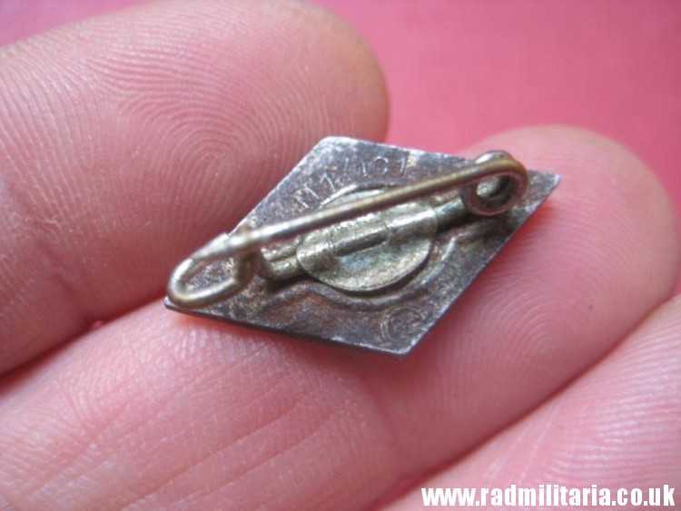 & WW2 original German Hitler Youth HJ CAP with original enamel badge RZM M1/101 - HitlerJugend, as found ! - Image 15