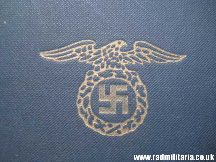 & genuine German BOOK - Adolf Hitler MEIN KAMPF Munchen 1935 - edition of the book in German. - Image 3