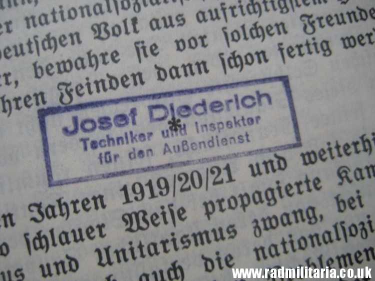 & genuine German BOOK - Adolf Hitler MEIN KAMPF Munchen 1935 - edition of the book in German. - Image 13