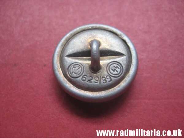 & WW2 German WAFFEN SS Tunic BUTTON - RZM 629/39 SS, very RARE ! - Image 4