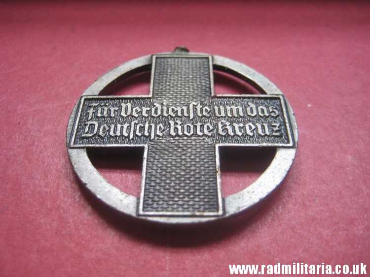 & WW2 German Red Cross ENAMEL MEDAL Fur Verdienste um das DRK - genuine. - Image 20