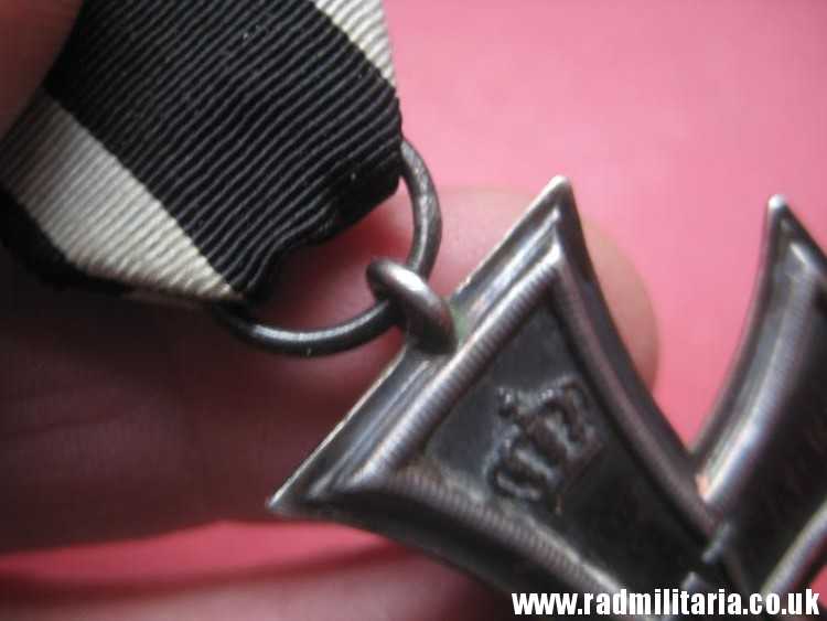 & original WW1 German IRON CROSS 2nd class in good condition NO maker marks - genuine !! - Image 5