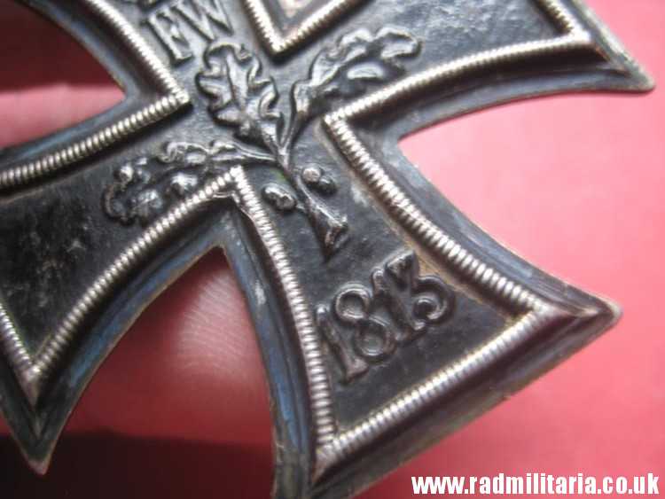 & original WW1 German IRON CROSS 2nd class in good condition NO maker marks - genuine !! - Image 6