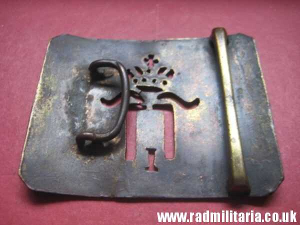 & WW1 unknown Imperial Russia small BELT BUCKLE in good used condition - rare. - Image 5