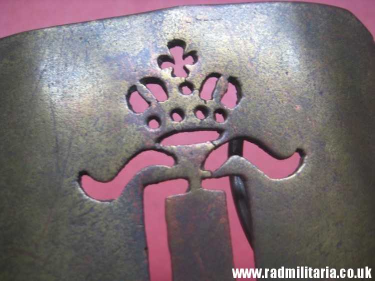 & WW1 unknown Imperial Russia small BELT BUCKLE in good used condition - rare. - Image 6