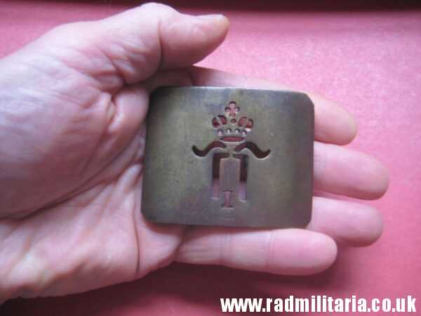 & WW1 unknown Imperial Russia small BELT BUCKLE in good used condition - rare. - Image 11