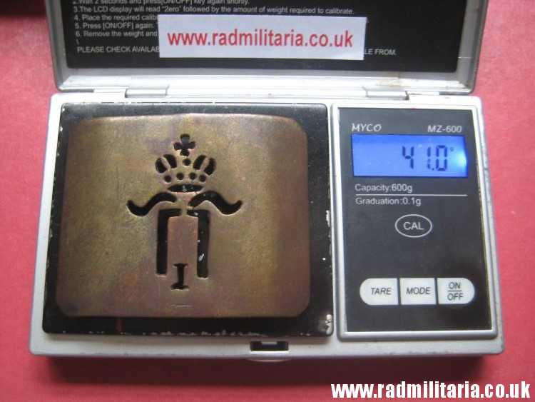 & WW1 unknown Imperial Russia small BELT BUCKLE in good used condition - rare. - Image 12